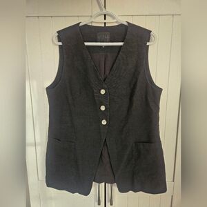 Mina Self Xl Black Vest